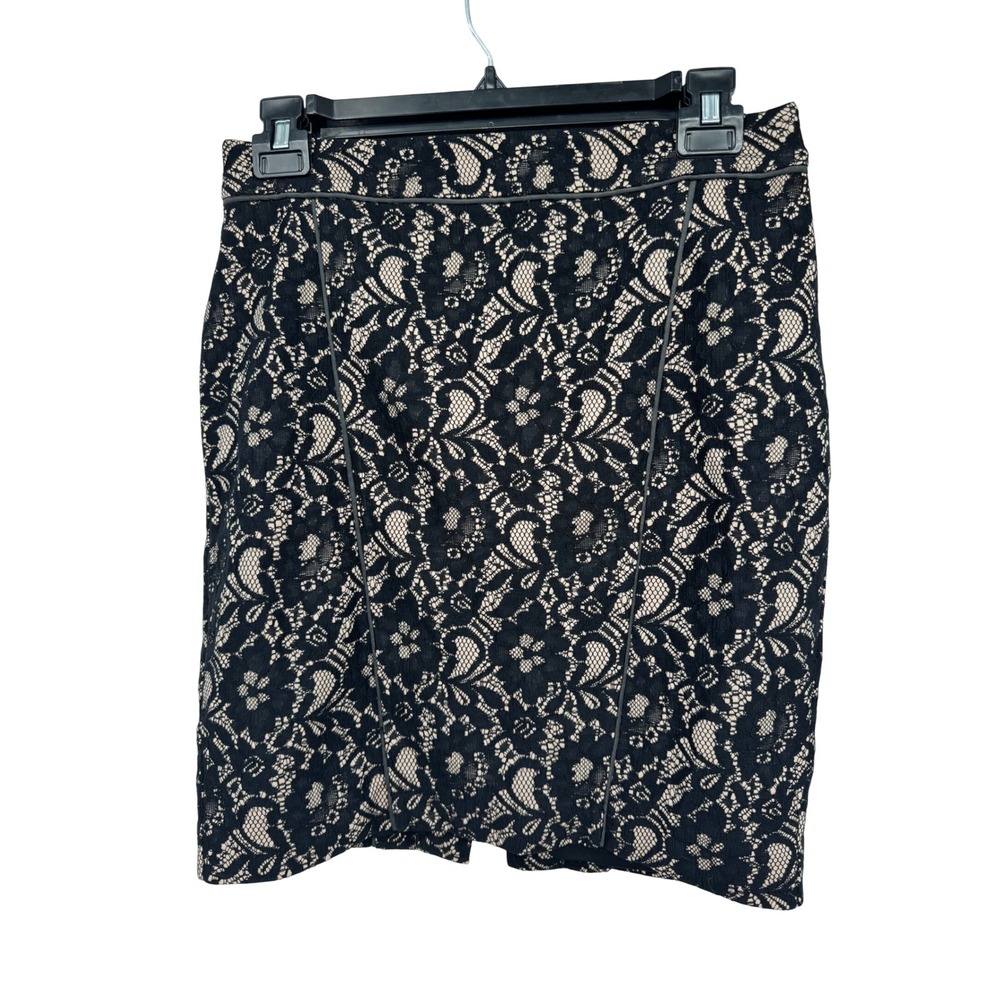 Express Black‎ Lace Pencil Skirt Sexy Party Cocktail Business Career